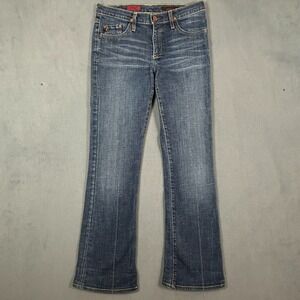 Adriano Goldschmied Blue‎ Jeans Womens 27 The Angel Bootcut Distressed Stretch